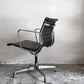 ヴィトラ vitra イームズアルミナムグループ マネジメントチェア デスクチェア 本革 固定脚 4本脚 グライズ C&Rイームズ ■