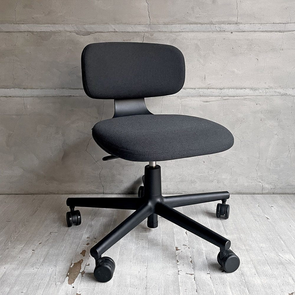 ヴィトラ vitra ルーキー Rookie デスクチェア キャスターチェア コンスタンチン・グルチッチ ダークグレー 定価￥78,100- ♪