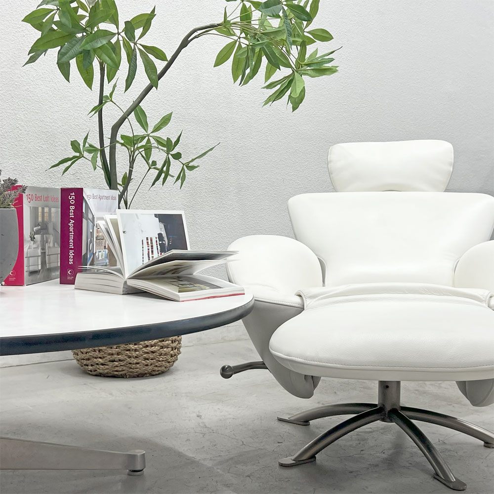 カッシーナ Cassina ドド K10 DODO シェーズロング リクライニングチェア 本革 喜多俊之 参考定価￥1,111,000～ 〓