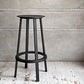ヘイ HAY リボルバー バースツール ロー REVOLVER BAR STOOL LOW H76cm ブラック 回転式座面 レオン・ランズメイヤー デンマーク 定価¥51,700- B ♪