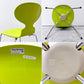 フリッツハンセン Fritz Hansen アントチェア ANT CHAIR 4本脚  ヴァーナルグリーン ライムカラー ラッカー仕上げ アルネ・ヤコブセン デンマーク 北欧家具  ●