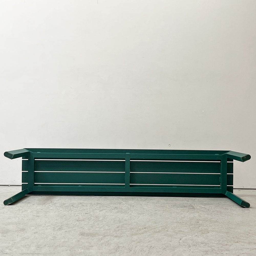 ザ・コンランショップ THE CONRAN SHOP ハイライン アウトドア ベンチ HIGHLINE OUTDOOR BENCH グリーン ●