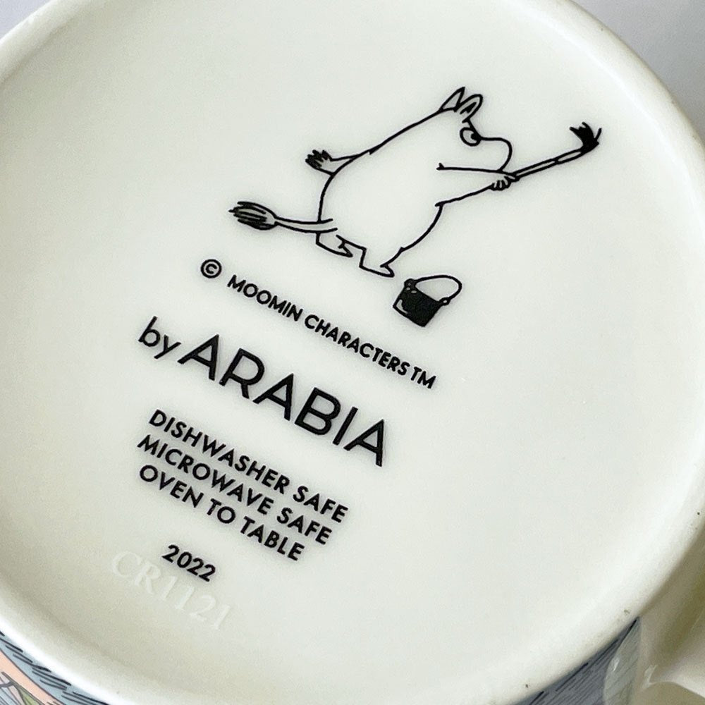 アラビア ARABIA ムーミンマグ MOOMIN フィッシング Fishing 2022年 夏限定 トーベ・ヤンソン フィンランド 北欧食器 ◇