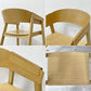 ムート muuto カバーアームチェア Cover Armchair ダイニングチェア 板座 オークカラー 定価￥106,700- B ●