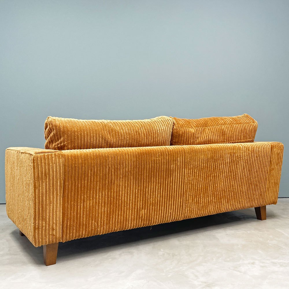 アクメファニチャー ACME Furniture ジェティ フェザー ソファ JETTY FEATHER SOFA 2シーター (L) コーデュロイ マスタード W187cm 定価￥332,200- ◎