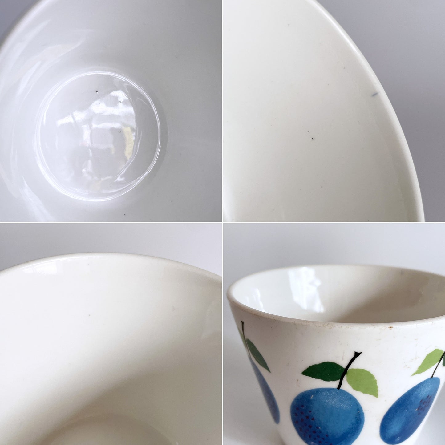 グスタフスベリ GUSTAVSBERG プルーヌス Prunus コーヒーカップ＆ソーサー Φ8cm スティグ・リンドベリ Stig Lindberg 北欧食器 ビンテージ ■