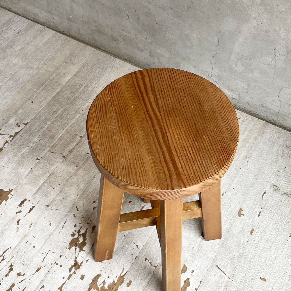 クラッシュゲート CRASH GATE ノットアンティークス knot antiques サビスツール SABI STOOL パイン古材 ラバーウッド ビンテージテイスト ♪