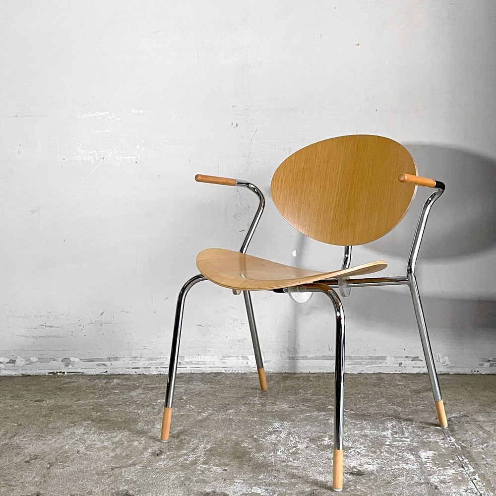 ELMAR FLOTOTTO モスキートチェア mosquito chair アームチェア ナチュラル ドイツ ■