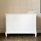 フレンチアンティークスタイル French Antique Style ホワイトペイント チェスト 4段6ドロワー W110cm シャビーシック ロココ調 ◎