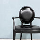 ステラワークス Stellar Works ラヴァル LAVAL アームチェア OEO Studio オーバルバック ブラックモダン クラシック 定価￥148,500- ◎