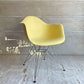 ハーマンミラー Herman Miller アームシェルチェア ポリプロピレン エッフェルベース ペールイエロー PALE YELLOW イームズ C&R ミッドセンチュリー 廃番カラー♪