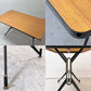 ザ・コンランショップ THE CONRAN SHOP ビンテージアイアンレッグ ダイニングテーブル W150cm 真鍮 高さ調整アジャスター付き ビュッフェテーブル カフェ ビストロ  ●