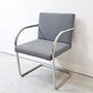 ノル knoll ブルーノ アームチェア チューブラー Brno Arm Chair Tubular ミースファンデルローエ カンチレバー グレー ファブリック ●
