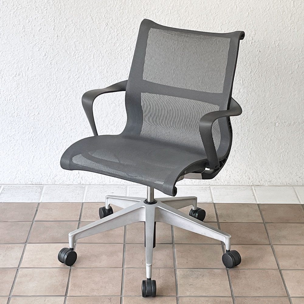 ハーマンミラー Herman Miller セトゥー Setu デスクチェア マルチパーパスチェア オフィスチェア タスクチェア 5本脚 スタジオ7.5 ◇