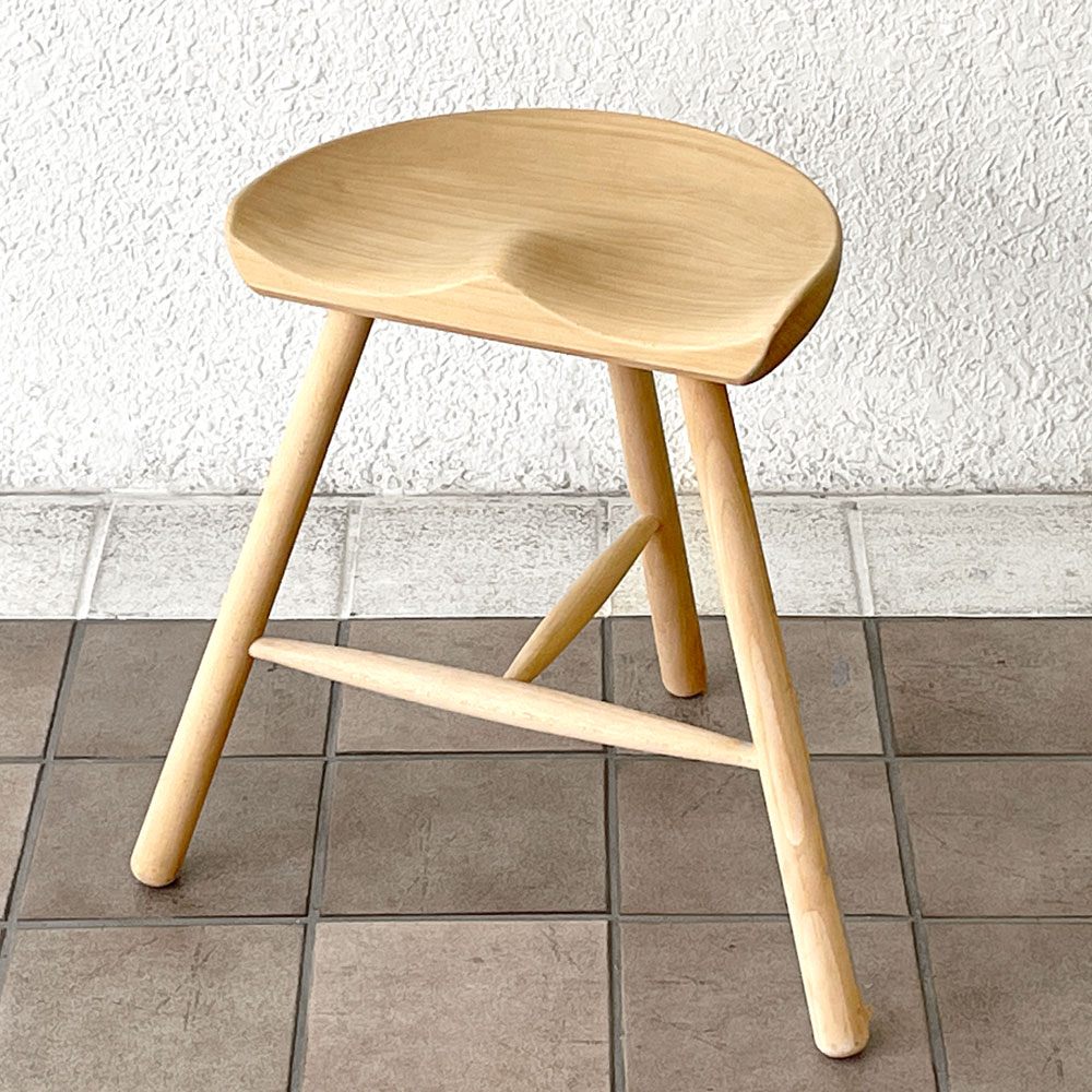 ワーナー Werner シューメーカーチェア Shoemaker Chair NO.49 スツール ビーチ材 ラーズ・ワーナー デンマーク 北欧家具◇