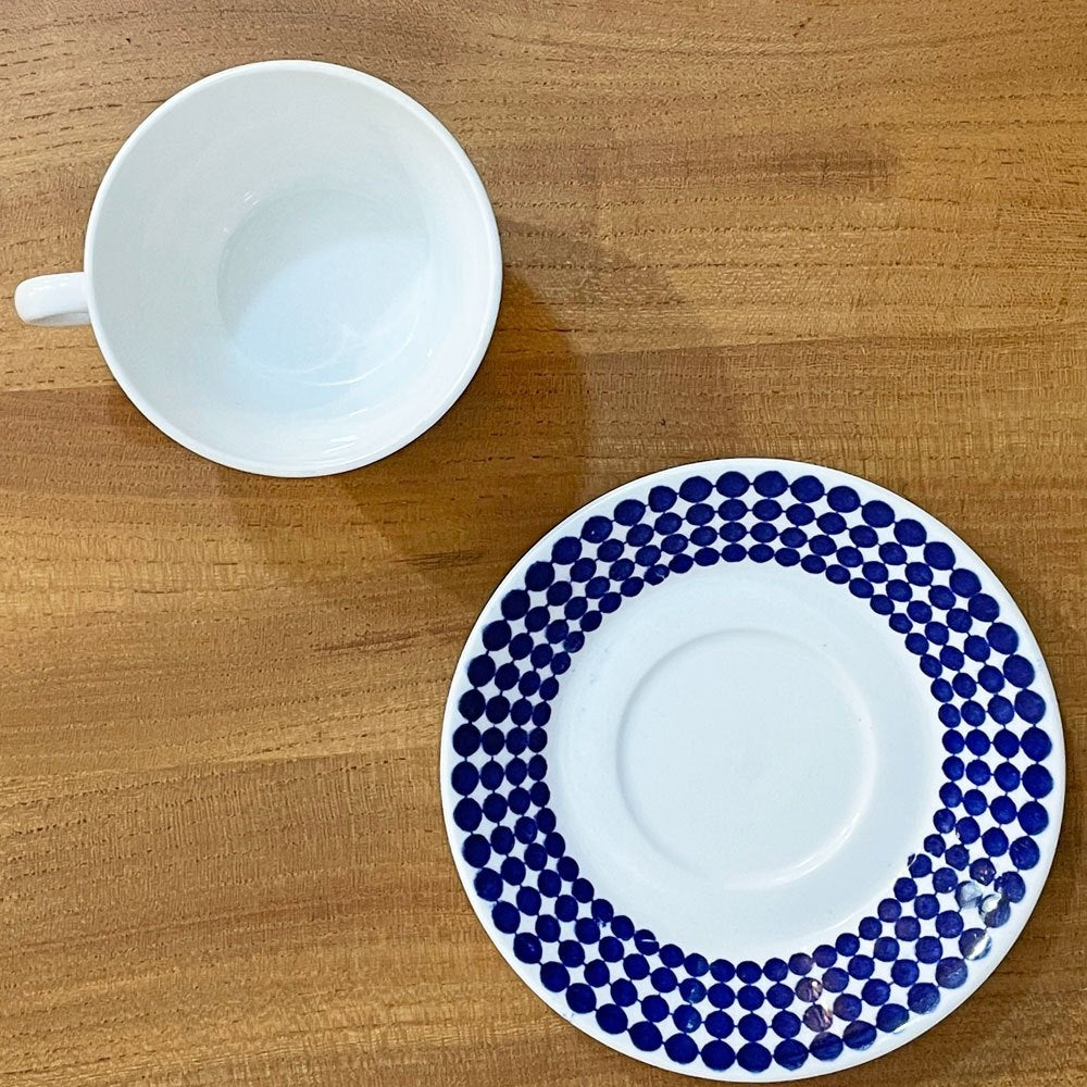 グスタフスベリ GUSTVSBERG アダム ADAM コーヒーカップ＆ソーサー 北欧食器 ビンテージ D ◎