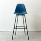 ハーマンミラー Herman Miller イームズプラスチックシェルスツール バーハイトスツール H115.5cm ポリプロピレン製 ブルー ミッドセンチュリー A ●