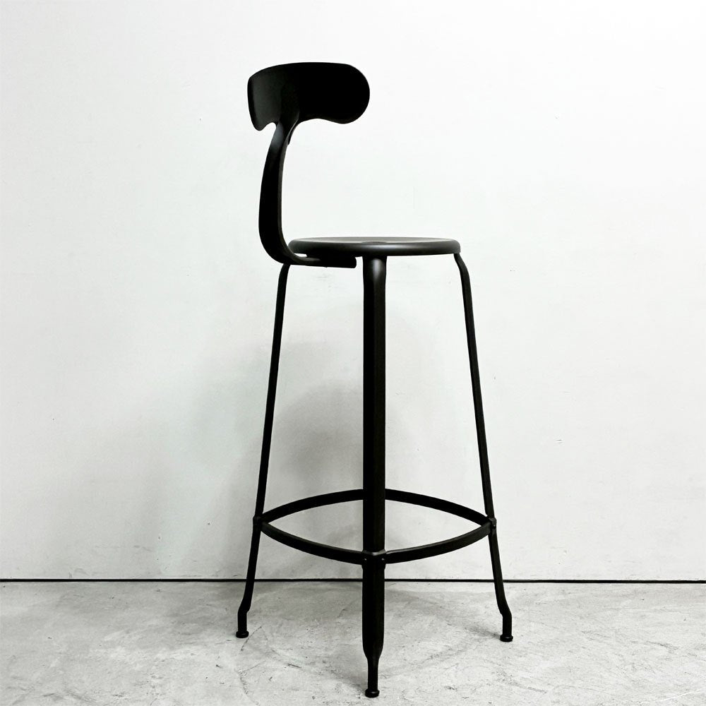 フェールトラヴァイユ FER TRAVAIL ニコルチェア NICOLLE Chair SH80 カウンターチェア スチール マットクリア仕上げ 別注モデル インダストリアル B ●