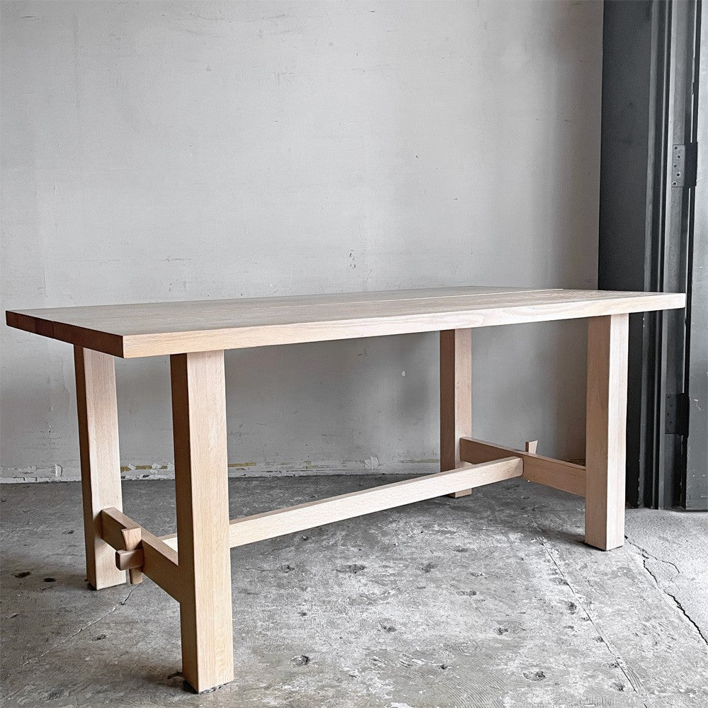 アクタス ACTUS スローハウス SLOW HOUSE ジャルビ JARVI ダイニングテーブル レッドオーク無垢材 ナチュラル W160cm 廃番 ■