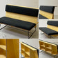 インテリアナス interior nasu マガジンラックベンチ MRB 1st 2Pソファ プライウッド × アイアンレッグ 佐藤徹 デザイン 平安工房取扱 ●