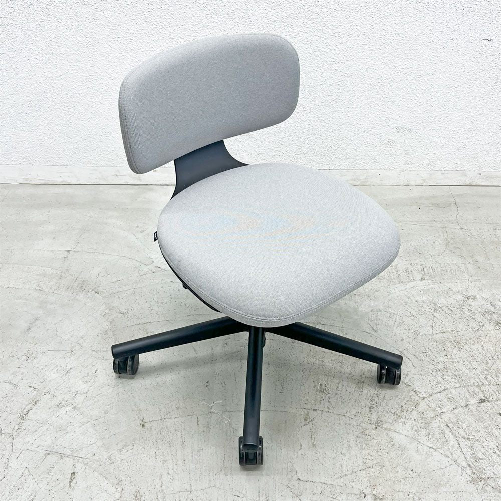 ヴィトラ vitra ルーキー Rookie デスクチェア キャスターチェア コンスタンチン・グルチッチ グレー系ファブリッック 定価￥66,000 〓