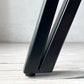 かなでもの KANADEMONO ザ・カフェテーブル THE CAFE TABLE Black Steel 4pin ラウンド Φ80cm ラバーウッド天板 ★