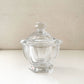 バカラ Baccarat アルクール Harcourt ミズーリ Missouri ジャムジャー シュガーポット Φ13cm スプーン欠品 クリスタルガラス フランス 廃番 ◎