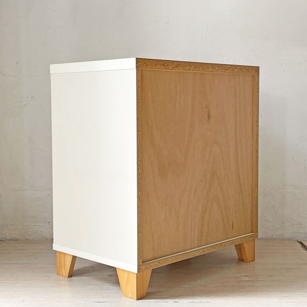 モモナチュラル Momo Natural ラブチェスト LOVE CHEST ワイド 6ドロワー ★