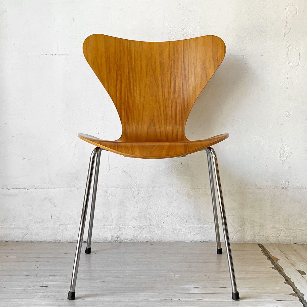 フリッツハンセン Fritz Hansen セブンチェア Seven Chair ダイニングチェア アルネヤコブセン Arne Jacobsen ウォールナット材 北欧家具 A ★