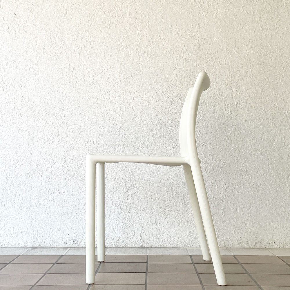 マジス MAGIS エアチェア AIR CHAIR ホワイト スタッキングチェア ダイニングチェア ジャスパー・モリソン B ◇