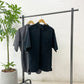 インダストリアルデザイン Industrial design スチール製 ハンガーラック W105cm アジャスター付き 店舗什器 工業系 ●
