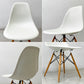 ヴィトラ Vitra サイドシェルチェア ドゥエルレッグ ホワイト ポリプロピレン ミッドセンチュリー ●