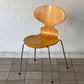 フリッツハンセン Fritz Hansen 3101 アリンコチェア アントチェア 4本脚 ナチュラルビーチ ラッカー仕上げ フェルトグライズ アルネ・ヤコブセン B ◇