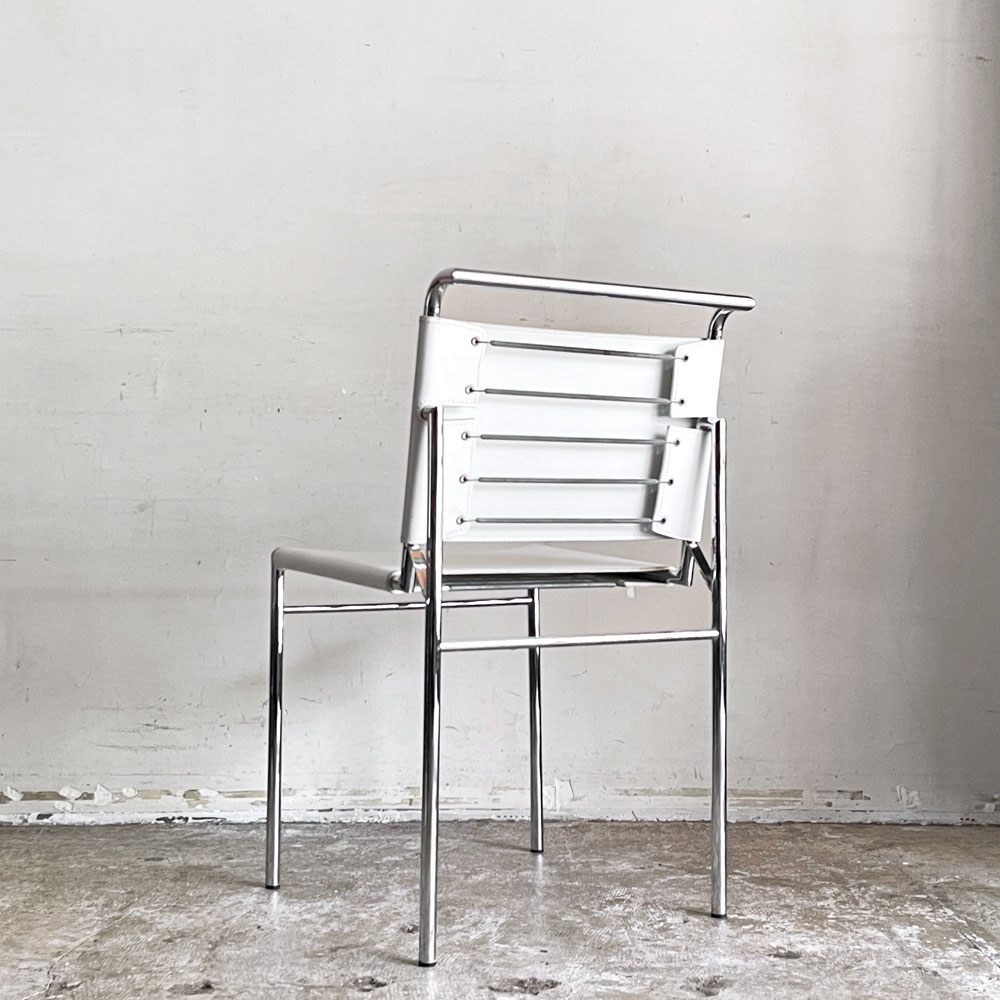 スティールライン Steel Line ロクエブリューン ROQUEBRUNE ダイニングチェア アイリーン・グレイ Eileen Gray モダンデザイン リプロダクト品 A ■