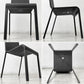 ヴィトラ vitra. ゼロスリー .03 ダイニングチェア スタッキングチェア マールテン・ヴァン・セーヴェレン Maarten Van Severen ベーシックダークカラー × ブラックベース A ●