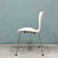 フリッツハンセン Fritz Hansen 3107 セブンチェア ラッカー ホワイト スタッキング アルネ・ヤコブセン デンマーク 北欧家具 ◎