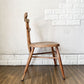 アーコール Ercol ダブルバックチェア スタッキングチェア キッズチェア エルム材 UKビンテージ 英国家具 ◎
