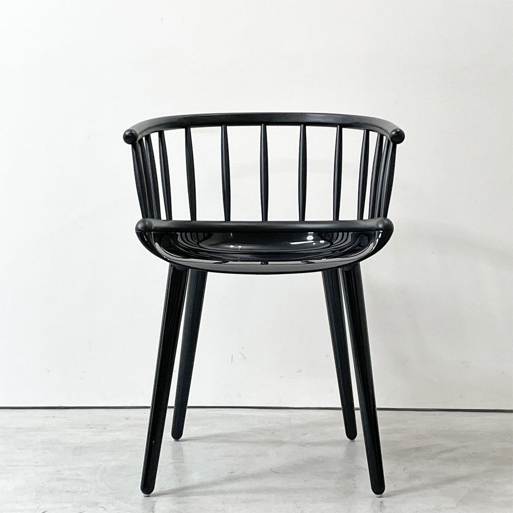 マジス MAGIS サイボーグスティック CYBORG STICK アームチェア ブラック アッシュ材×PC樹脂 マルセル ワンダース Marcel Wanders イタリア 定価￥154,000- ●