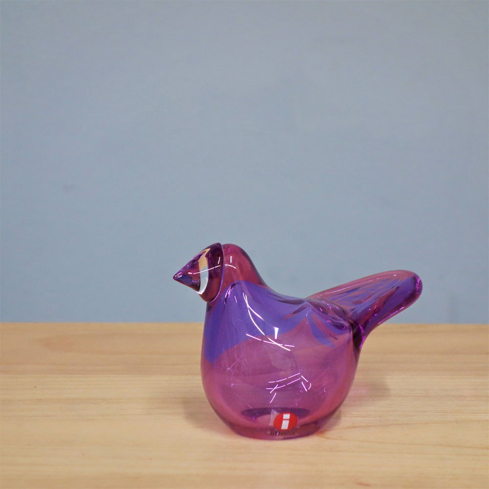 イッタラ iittala バーズバイトイッカ Birds by Toikka シエッポ Sieppo アメジスト × クリア 2015年 131/1000 イッタラバード オイバ・トイッカ SCOPE別注 ◎