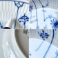 ロイヤルコペンハーゲン ROYAL COPENHAGEN ブルーフルーテッド プレイン Blue Fluted Plain プレート 25cm 2枚入り 箱付 未使用品 ◇