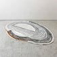アートラグ Art Rug ラグマット カーペット モノクローム 変形デザイン アシメトリー モダンデザイン W200cm ●