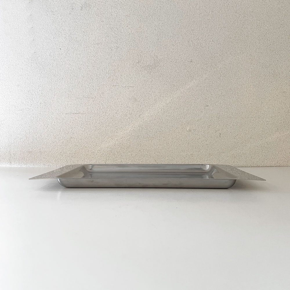 アレッシィ ALESSI プログラマ Programma 8 ステンレストレイ 37.5×22.5cm フランコ・サルジャーニ & エイヤ・ヘランダー イタリア 廃番 A ◎