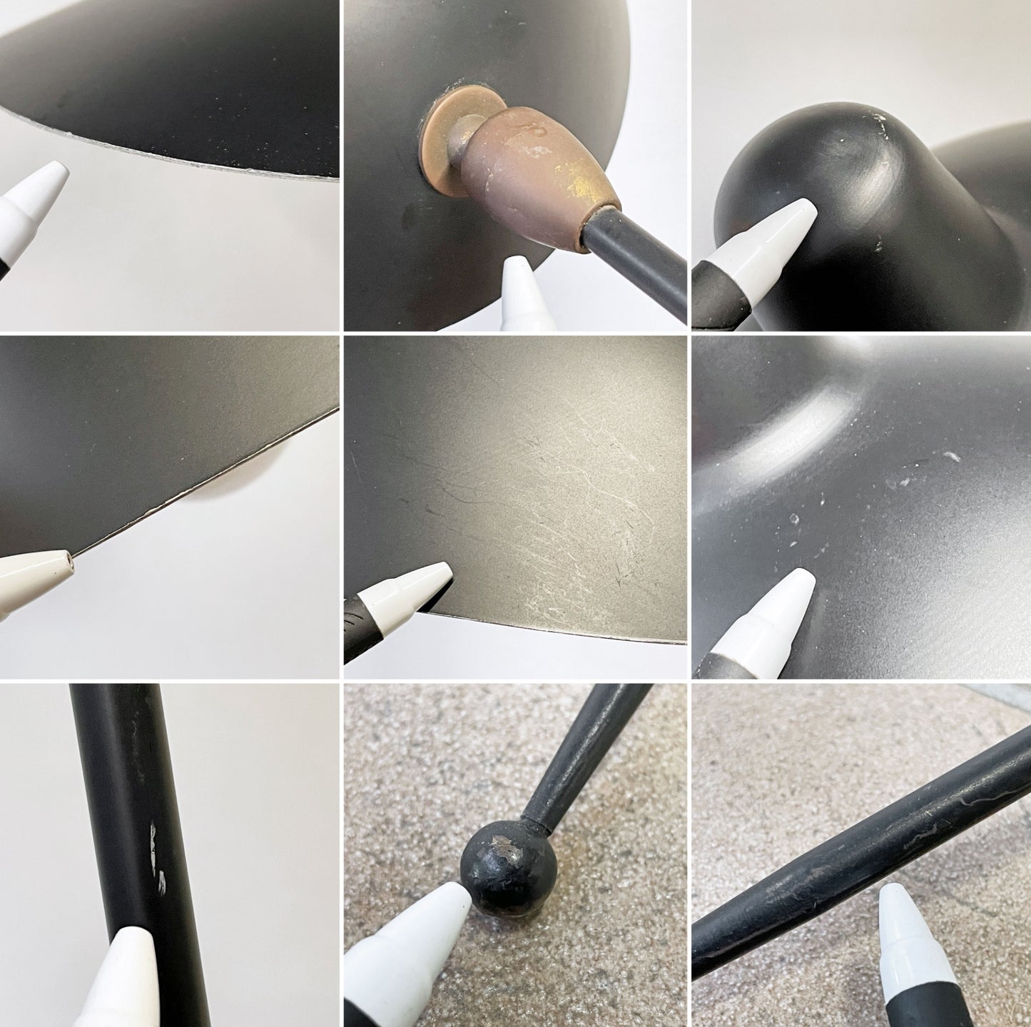 イデー IDEE ランパデール・アン・ルミエール LAMPADAIRE 1 LUMIERE フロアライト 1灯 H163cm セルジュ・ムーユ 定価￥99,900- ◇