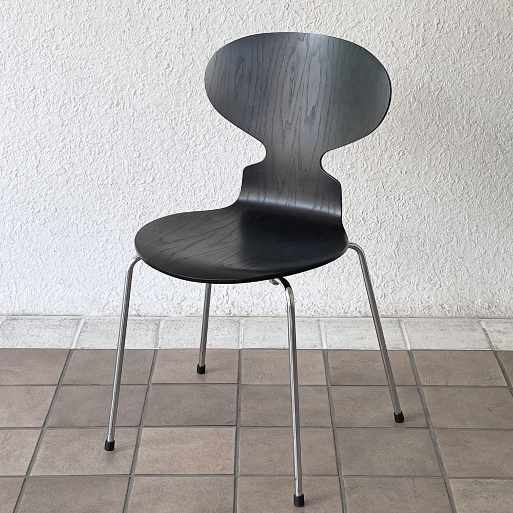 フリッツハンセン Fritz Hansen アントチェア 4本脚 3101 カラードアッシュ アルネ・ヤコブセン 北欧家具 ◇