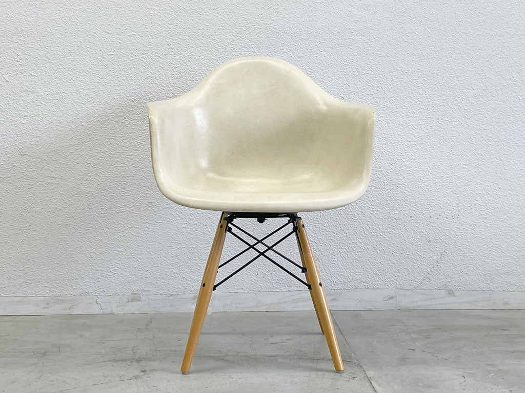 ハーマンミラー Herman Miller アームシェルチェア セカンド 2nd FRP ドゥエルベース スイベル C&R イームズ ミッドセンチュリー 〓