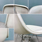ハーマンミラー Herman Miller サイドシェルチェア サード 3rd FRP PVCレザー パーチメント ロータイプ エッフェルベース イームズ ビンテージ vintage ◎