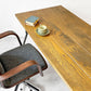 ジャーナルスタンダードファニチャー journal standard furniture サンク SENS ダイニングテーブル オーク無垢材 W120cm 美品 インダストリアル 廃盤 定価￥61.600- ★