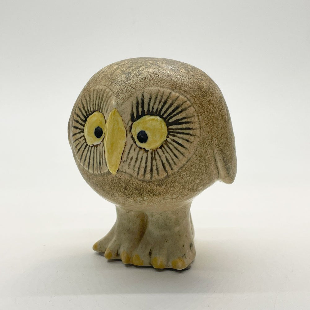 グスタフスベリ GUSTAVSBERG K-Studion リサ・ラーソン Lisa Larson フクロウ OWL S 現行品 定価22000円 ★