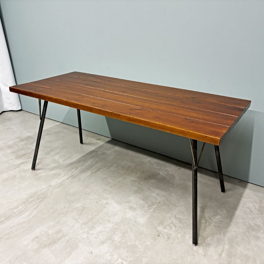 アクメファニチャー ACME Furniture グランビュー ダイニングテーブル GRANDVIEW DINING TABLE オーク無垢材 W150cm インダストリアルデザイン ◎