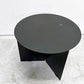 ヘイ HAY スリットテーブル SLIT TABLE XL サイドテーブル ローテーブル ラウンド Φ45cm スチール ブラック 北欧 デンマーク モダン B ●